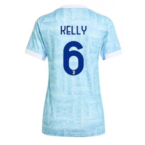 Juventus Lloyd Kelly #6 Dámské Venkovní Dres 2025-26 Krátký Rukáv Juventus Lloyd Kelly #6 Dámské Venkovní Dres 2025-26 Krátký Rukáv